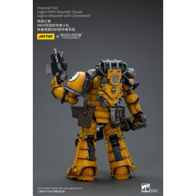 Warhammer The Horus Heresy Figura 1/18 Imperial Fists Legion MkIII Despoiler Squad Legion Despoiler with Chainsword 12 cm