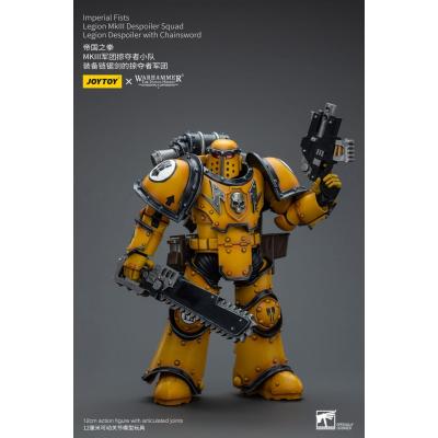 Warhammer The Horus Heresy Figura 1/18 Imperial Fists Legion MkIII Despoiler Squad Legion Despoiler with Chainsword 12 cm