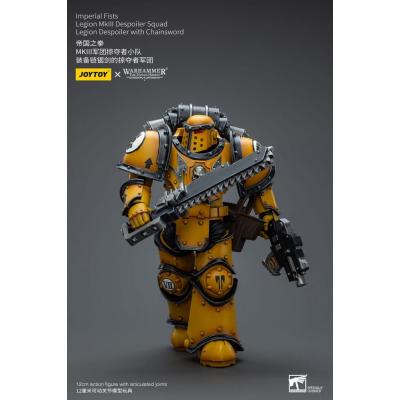 Warhammer The Horus Heresy Figura 1/18 Imperial Fists Legion MkIII Despoiler Squad Legion Despoiler with Chainsword 12 cm
