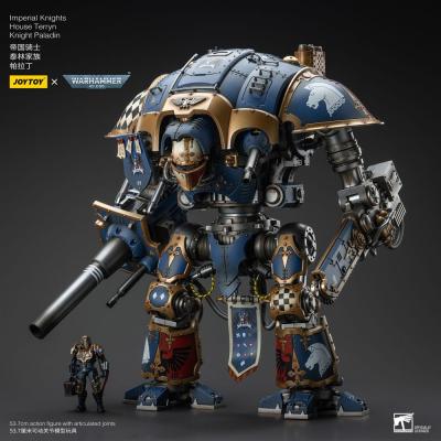 Warhammer 40k Figura 1/18 Imperial Knights House Terryn Knight Paladin 54 cm