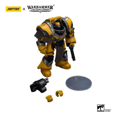 Warhammer The Horus Heresy Figura 1/18 Imperial Fists Legion Cataphractii Terminator Squad Legion Cataphractii with Chainfist 12