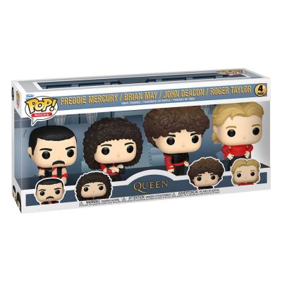 Queen Pack de 4 Figuras POP! TV Vinyl Radio Gaga 9 cm