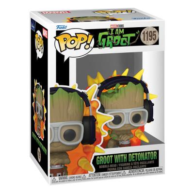 Yo soy Groot POP! Vinyl Figura Groot w/ detonator 9 cm