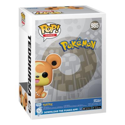 Pokemon POP! Games Vinyl Figura Teddiursa(EMEA) 9 cm