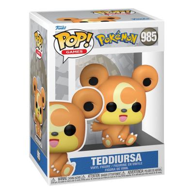 Pokemon POP! Games Vinyl Figura Teddiursa(EMEA) 9 cm