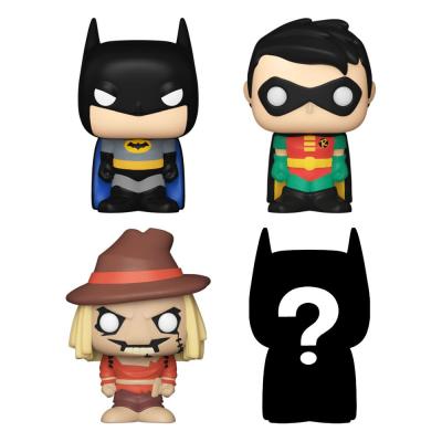 DC Pack de 4 Figuras Bitty POP! Vinyl Batman 2,5 cm