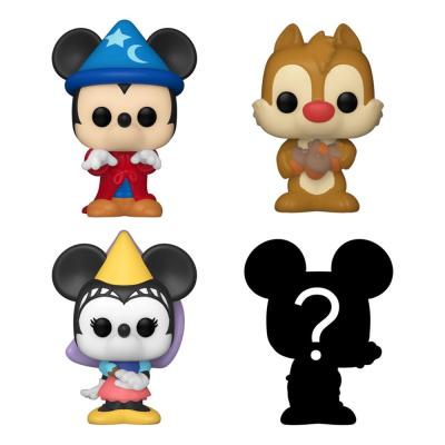 Disney Pack de 4 Figuras Bitty POP! Vinyl Sorcerer Mickey 2,5 cm