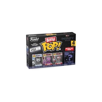 Marvel Pack de 4 Figuras Bitty POP! Vinyl Iron Man 2,5 cm