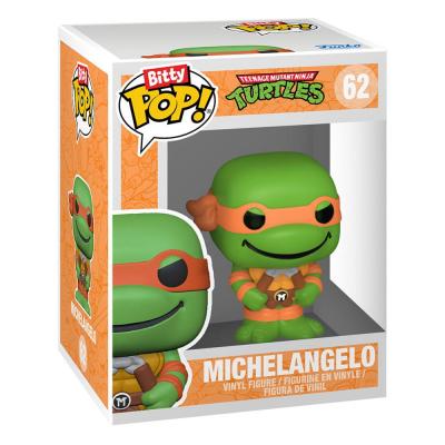 Les Tortues ninja Pack de 4 Figuras Bitty POP! Vinyl Leonardo 2,5 cm