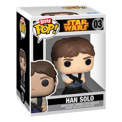 Star Wars Pack de 4 Figuras Bitty POP! Vinyl Han Solo 2,5 cm