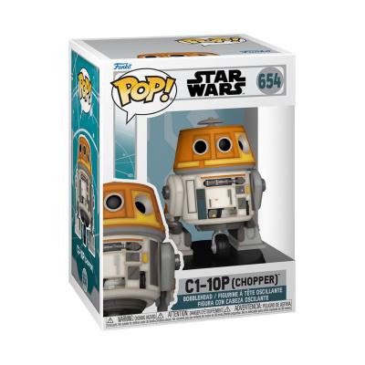 Star Wars: Ahsoka Figura POP! Vinyl C1-10P (Chopper) 9 cm