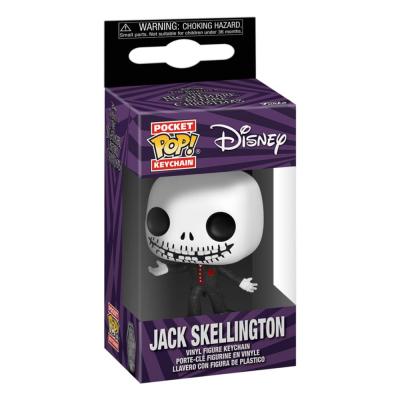 Pesadilla antes de Navidad 30th Llaveros Pocket POP! Vinyl Formal Jack 4 cm Expositor (12)