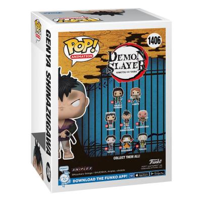 Demon Slayer: Kimetsu no Yaiba Figura POP! Animation Genya Shinazugawa 9 cm