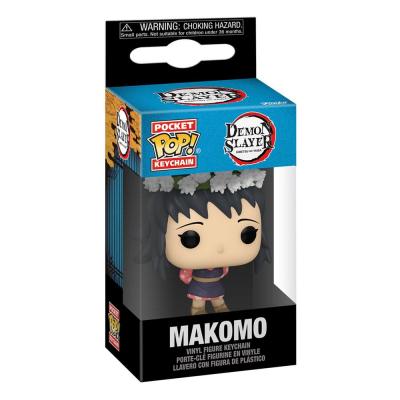 Demon Slayer: Kimetsu no Yaiba Llaveros Pocket POP! Vinyl Makomo (Flower Headdress) 4 cm Expositor (12)