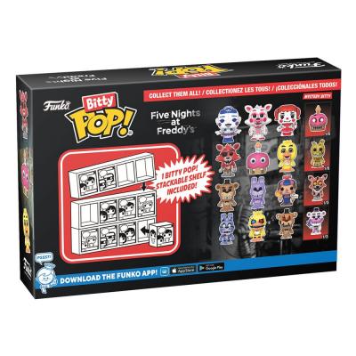 Five Nights at Freddy's Pack de 4 Figuras Bitty POP! Vinyl Nightmare Bonnie 2,5 cm