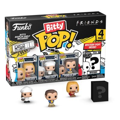 Friends Pack de 4 Figuras Bitty POP! Vinyl Phoebe 2,5 cm