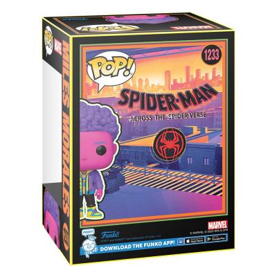Spider-Man: Across the Spider-Verse POP! Marvel Vinyl Figura Miles Morales(BLKLT) Exclusive Edition 9 cm