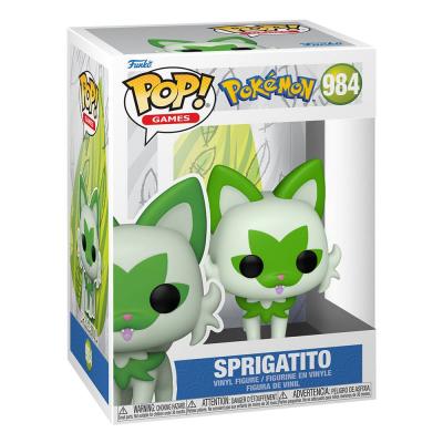Pokemon POP! Games Vinyl Figura Sprigatito(EMEA) 9 cm