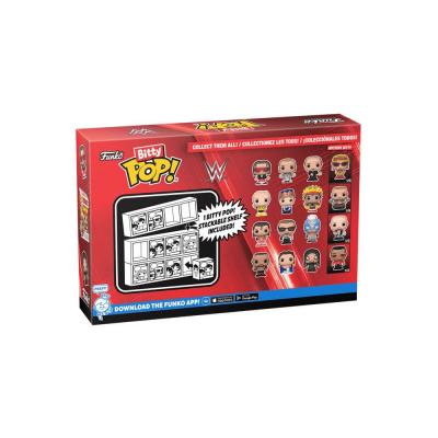 WWE Pack de 4 Figuras Bitty POP! Vinyl The Undertaker 2,5 cm