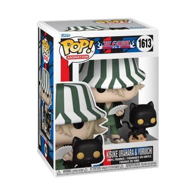 Bleach Figura POP! Animation Vinyl Kisuke w/Yoruichi 9 cm
