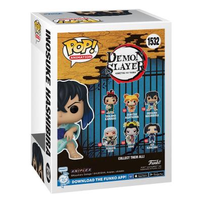 Demon Slayer: Kimetsu no Yaiba Figura POP! Animation Inosuke(Kimono) 9 cm