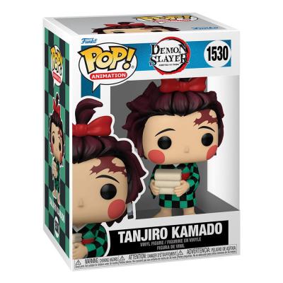 Demon Slayer: Kimetsu no Yaiba Figura POP! Animation Tanjiro(Kimono) 9 cm
