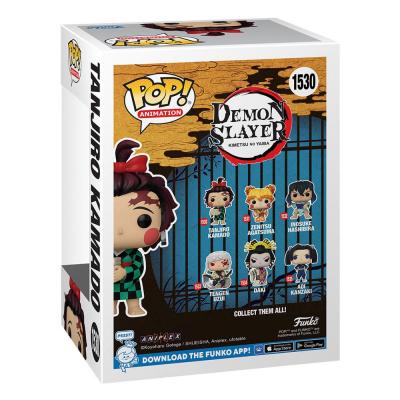 Demon Slayer: Kimetsu no Yaiba Figura POP! Animation Tanjiro(Kimono) 9 cm