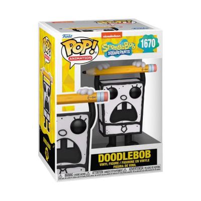 Bob Esponja 25th Anniversary POP! Vinyl Figura Doodlebob 9 cm