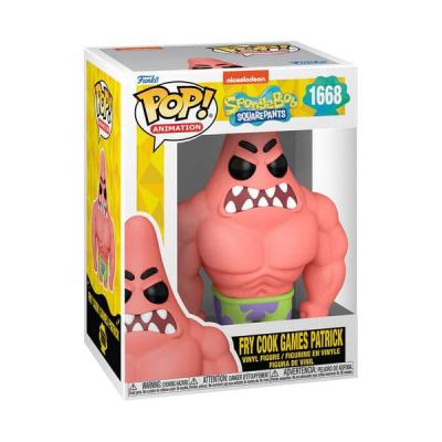 Bob Esponja 25th Anniversary POP! Vinyl Figura Patrick w/Muscles 9 cm