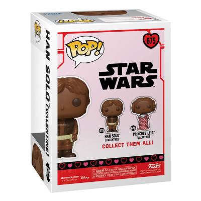 Star Wars Valentines Figura POP! Vinyl Han Solo (Val Choc) 9 cm
