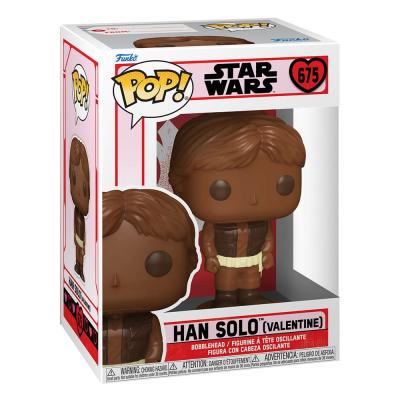 Star Wars Valentines Figura POP! Vinyl Han Solo (Val Choc) 9 cm