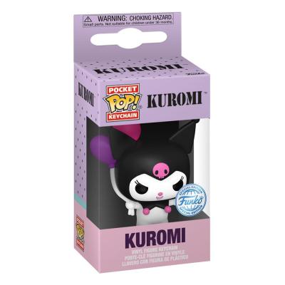 Hello Kitty Llaveros Pocket POP! Vinyl Kuromi(BLN) 4 cm Expositor (12)