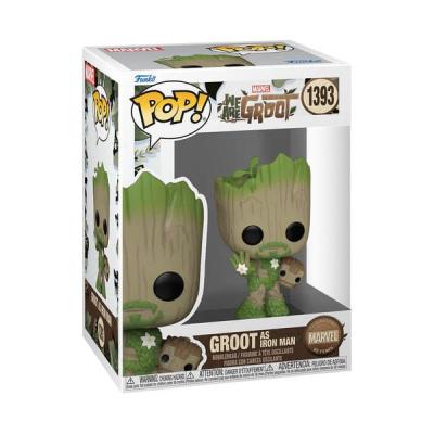 We Are Groot Figura POP! Movies Vinyl Iron Man 9 cm