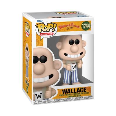 Wallace & Gromit POP! Animation Vinyl Figura Wallace In Pajamas 9 cm