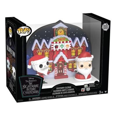 Nightmare before Christmas Pocket POP! Calendario 13 Day Countdown Dual Side Halloween