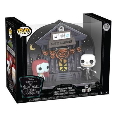 Nightmare before Christmas Pocket POP! Calendario 13 Day Countdown Dual Side Halloween