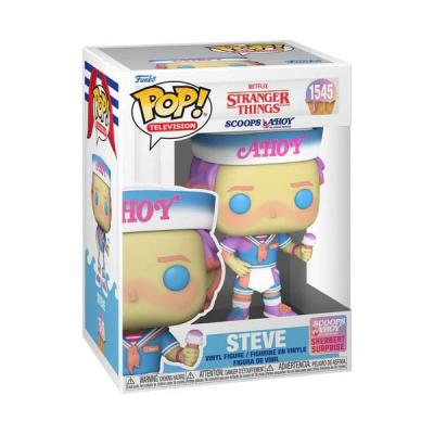 Stranger Things Figura POP! TV Vinyl Steve(Scoops Ahoy) 9 cm