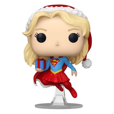 DC Comics Figura POP! Heroes Vinyl Holiday '24- Supergirl 9 cm