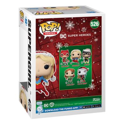 DC Comics Figura POP! Heroes Vinyl Holiday '24- Supergirl 9 cm