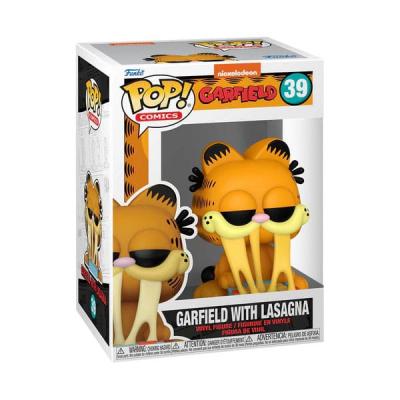 Garfield Figura POP! Comics Vinyl Garfield w/Lasagna Pan 9 cm