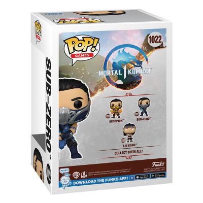 Mortal Kombat POP! Games Vinyl Figura Sub Zero 9 cm