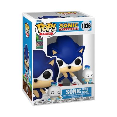 Sonic The Hedgehog Figura POP & Buddy! Vinyl Sonic w/ HChao 9 cm