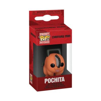 Chainsaw Man Llaveros Pocket POP! Vinyl Pochita 4 cm Expositor (12)
