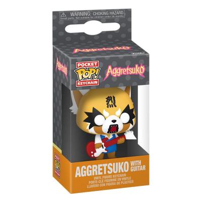 Sanrio Pocket POP! Vinyl Aggretsuko w/Guitar 4 cm Expositor (12)