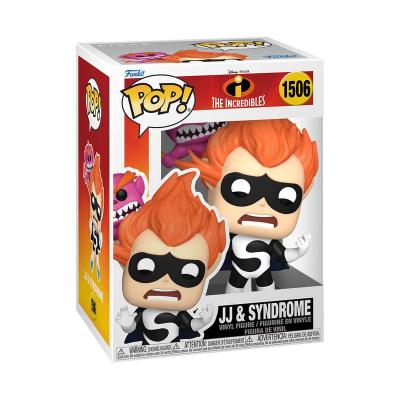 Los Increíbles 20th Anniversary Figura POP! Vinyl JJ & Syndrome 9 cm