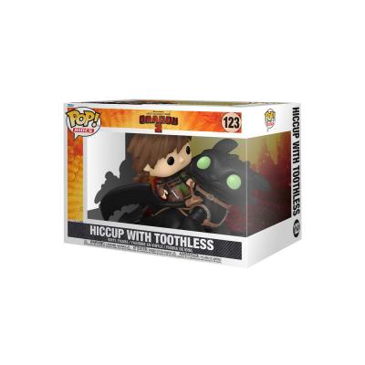 Cómo entrenar a tu dragón POP! Rides Deluxe Vinyl Figura Hiccup w/Toothless 9 cm