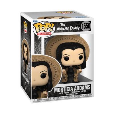 Addams Family POP! Deluxe Vinyl Figura Morticia in Chair 10 cm