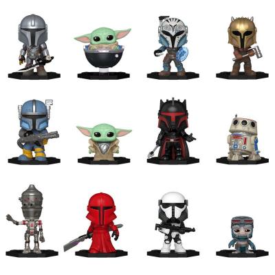 Star Wars Mystery Minis Minifiguras 5 cm The Mandalorian Expositor (12)