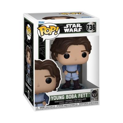 Star Wars: Fett Legacy POP! Vinyl Figura Boba Fett(Young) 9 cm