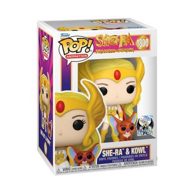 Masters of The Universe Figura POP! & Buddy She-Ra w/Kowl 9 cm